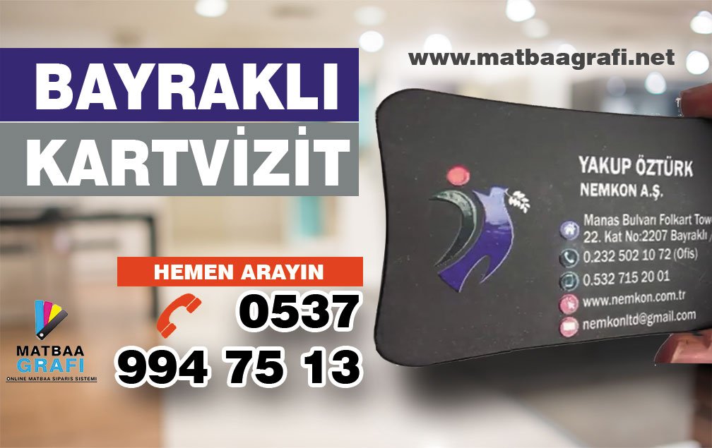 bayraklı sıvama kartvizit