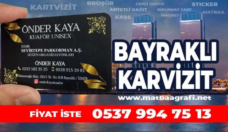 Bayraklı Kartvizit